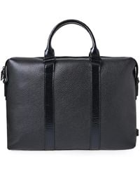 Pal Zileri - Grained Leather Briefcase - Lyst