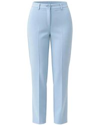 ViCOLO - Elasticated-Waistband Pressed-Crease Trousers - Lyst