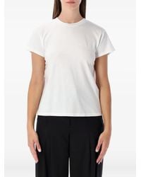 MM6 by Maison Margiela - Back-Detail Panel T-Shirt - Lyst
