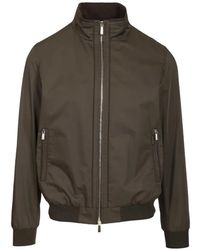 Moorer - Zip-Up Bomber Jacket - Lyst