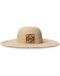 Loewe - X Paula's Ibiza Anagram Wide-Brim Sun Hat - Lyst