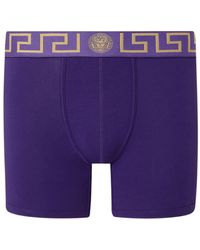 Versace - Bóxer con cinturilla Greek Key - Lyst