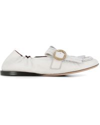 Paul Smith - Buckle Fringed Loafers - Lyst
