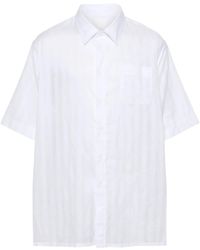 Givenchy - Overhemd Met Geborduurd Logo - Lyst