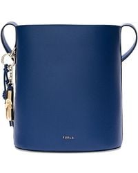 Furla - Small Roxie Charm-Detail Bucket Bag - Lyst