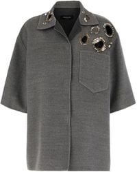 Fabiana Filippi - ビジュートリム シャツ - Lyst