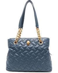 Kurt Geiger - Kensington Quilted Chain-Detail Tote Bag - Lyst