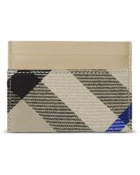 Burberry - "Check" Card Holder - Lyst