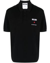 Moschino - Polo Shirt With Embroidery - Lyst