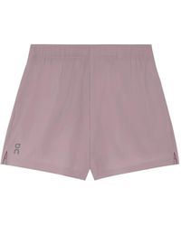 On Shoes - Logo-Print Elasticated Shorts - Lyst