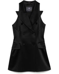 Ermanno Scervino - Satin Mini Dress - Lyst