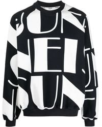 Sunnei - Logo-Print Long-Sleeve Sweatshirt - Lyst