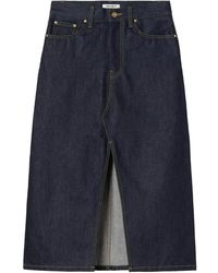 Carhartt - Brandon Front-Slit Skirt - Lyst
