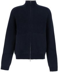 Emporio Armani - Wool Cardigan - Lyst