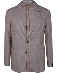 Tagliatore - Silk Blazer - Lyst