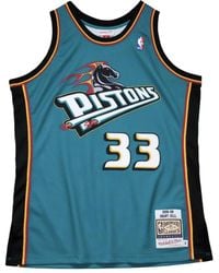 Mitchell & Ness - "nba Detroit Pistons 98 Grant Hill" Authentic Road トップ - Lyst