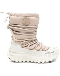 Moncler - Trailgrip Après High Quilted Lace-Up Boots - Lyst