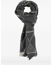 Altea - Geometric-Pattern Embroidered Scarf - Lyst