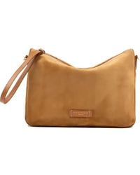 Gianni Chiarini - Nora Suede Clutch Bag - Lyst