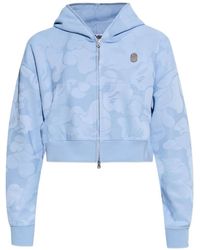 A Bathing Ape - Logo Zip-Up Hoodie - Lyst