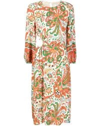 Ba&sh - Robe courte Monica à fleurs - Lyst