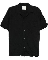 GONGDID DESIGN - Textured Buttoned Shirt - Lyst