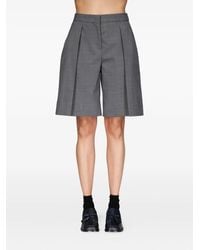 Vivetta - Pleated Bermuda Shorts - Lyst