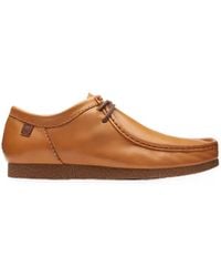 Clarks - Shacre Ii Run Leather Desert Shoes - Lyst