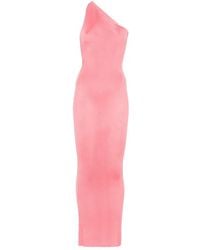 Self-Portrait - One-Shoulder Maxi Dress - Lyst