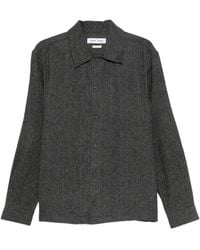 Samsøe & Samsøe - Herringbone Buttoned Shirt Jacket - Lyst