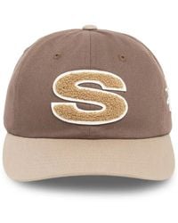 Stussy - Chenille S Low Profile Cotton Cap - Lyst