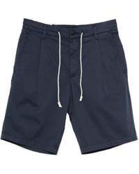 Eleventy - Drawstring-Waistband Bermuda Shorts - Lyst