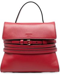 Moschino - Tie Me Belt-Detail Top-Handle Mini Tote Bag - Lyst
