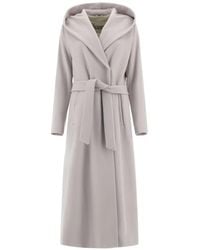 Herno - Abrigo Con Cinturón Y Capucha - Lyst