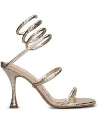 Lola Cruz - Greta 95 Spiral Ankle Sandals - Lyst