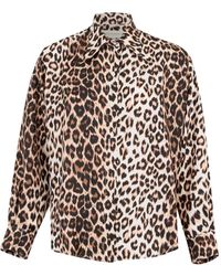 La Prestic Ouiston - Panther-Print Shirt - Lyst