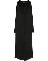 Viktor & Rolf - Scoop Neckline Shirt Maxi Dress - Lyst
