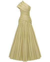 Marmar Halim - One-Shoulder Ruched Gown - Lyst