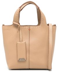 Santoni - Leather Tote Bag - Lyst