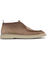 Officine Creative - Bones Slip-On Suede Boots - Lyst
