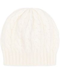 Blanca Vita - Cable-Knit Beanie Hat - Lyst