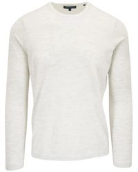 Patrick Assaraf - Crew-Neck Long-Sleeve T-Shirt - Lyst
