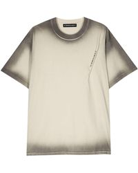 Y. Project - T-Shirt With Faded Logo Print - Lyst