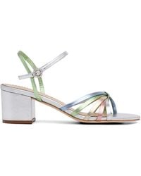Cinq À Sept - Nicole Block-Heel Sandals - Lyst