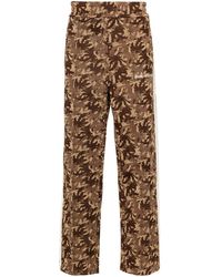 Palm Angels - Camo Logo-embroidered Track Pants - Lyst