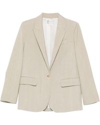 forte_forte - Flap-Pocket Blazer - Lyst