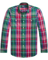 Polo Ralph Lauren - Check-pattern Cotton Shirt - Lyst