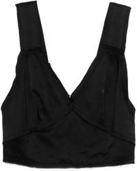 TOTEME - Cropped Satin Camisole - Lyst
