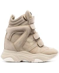 Isabel Marant - 90Mm Balskee Suede Sneakers - Lyst