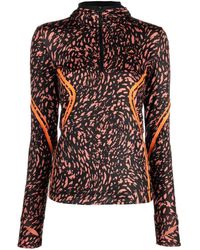 adidas By Stella McCartney - Graphic-print Recycled Polyester Hoodie - Lyst